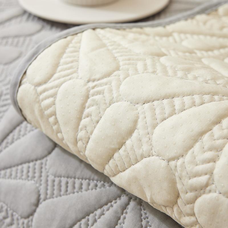 Quilted Sofa Cushion Four Seasons General Fabrics Simple Modern Fresh Sofa Cover Cover Towel Three-Seat