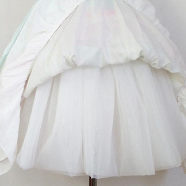 Women's Crinoline Petticoat No Hoop Half Slips Underskirt for Wedding Dress