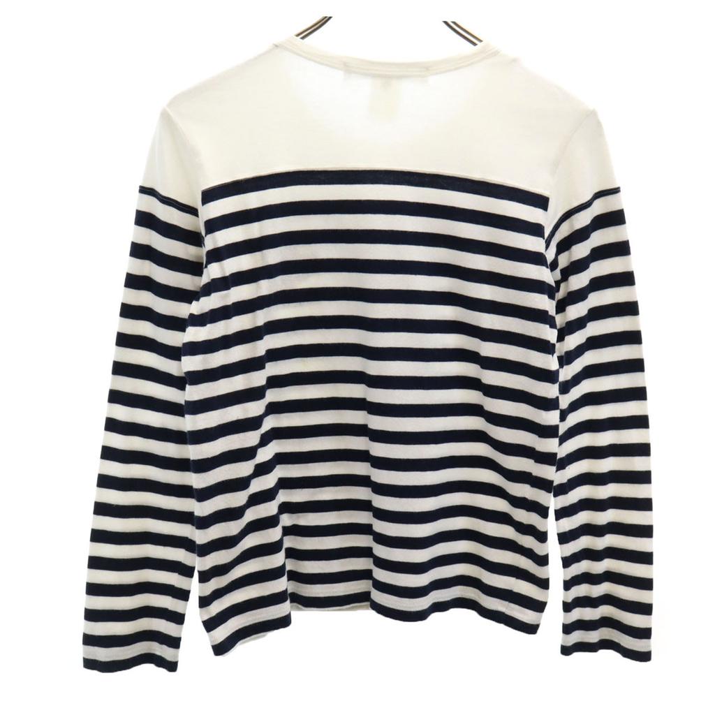 Comme des Garcons Comme des Garcons Made in France Border Pattern Long sleeve Cut Women Used