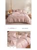 2026 Luxury Silk & Cotton Jacquard Bedding Set - Soft, Skin-Friendly & Comfortable