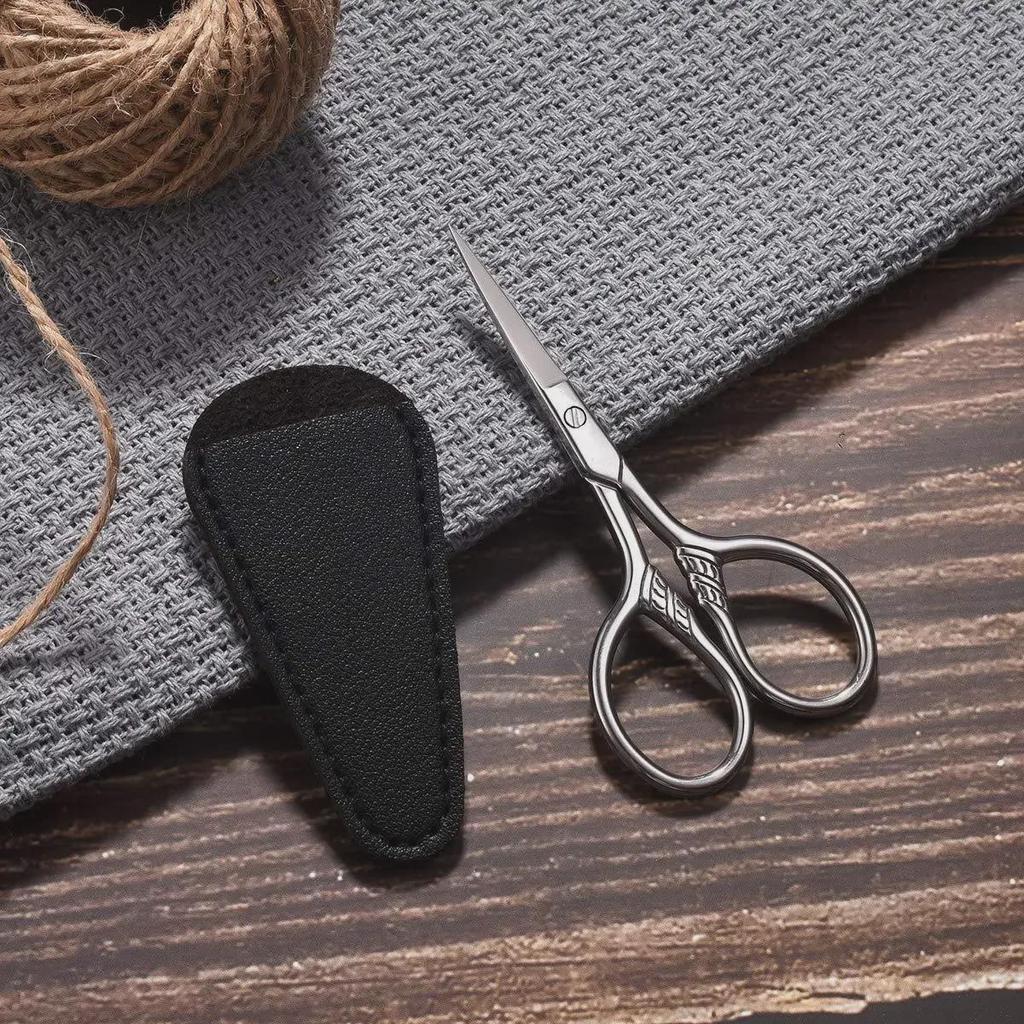 Yangjiang Beard Grooming Scissors Set - Round & Straight Head