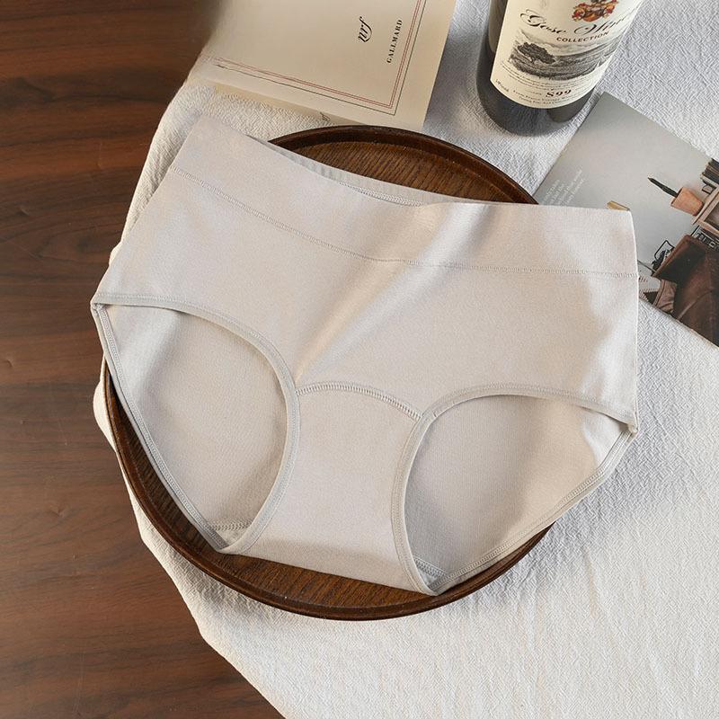 Ladies Spring Cotton Breathable 10A Antibacterial Extended Crotch Panties