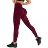 Pantalones de Yoga de Cintura Alta para Mujer Sin Costuras Levanta Glúteos Ajustados Fitness Mallas Casuales