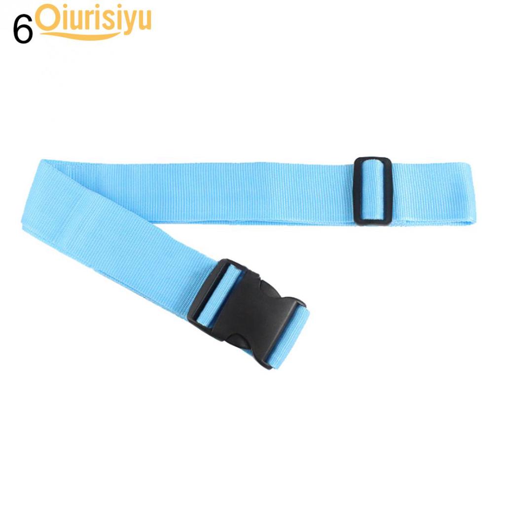 Bagagli Cinghie Valigia Cinture con Fibbia Etichetta,2mx5cm Blu Grigio