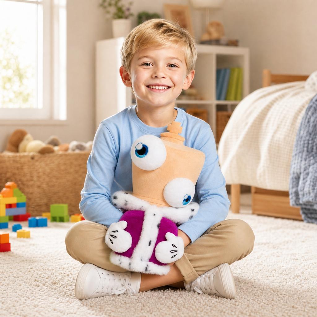 Soft Plush Toy, Cute Stuffed Animal for Kids and Adults, Perfect Birthday Gift and Home Decor