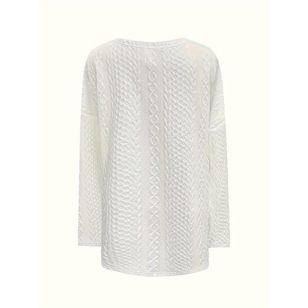 Autumn and Winter New Solid Color V-neck Zipper Long Sleeve Casual Comfortable Fashion Large Size Women's Top