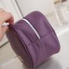 Gucci Taro Purple Canvas Handheld Makeup Storage Bag Portable Taro Purple Canvas Hand Cosmetic Storage Bag