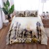 Egyptian Horus Ethnic Duvet Cover Set UK Single Double Queen King US Twin Full King Size Bed Linen Set