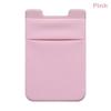 Elastic Adhesive Sticker Unisex Credit Cards Pouch Card Sleeve ID Card Holder Cellphone Pocket