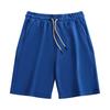 Summer Knitted Pure Cotton Japanese Terry Retro Sports Drawstring Five-point Casual Shorts Men's Sleeper Pants