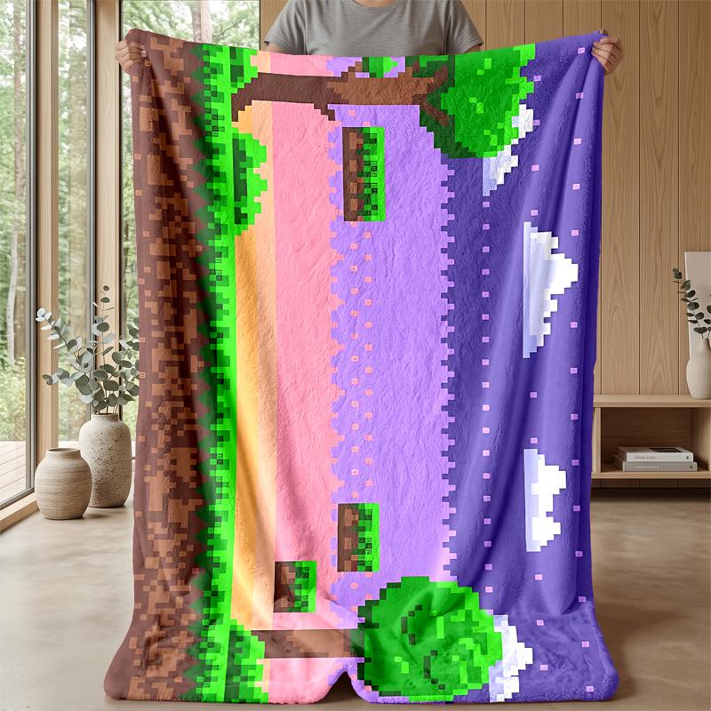 Galatasaray Theme Blanket Soft Flannel Blanket Plush Throw Blanket Cozy Sofa Bed Blanket for Home Decor