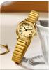 Sanda Women's Luxury Quartz Watch - Small Lightweight Square Design with Roman Numerals, Casual Waterproof Wristwatch