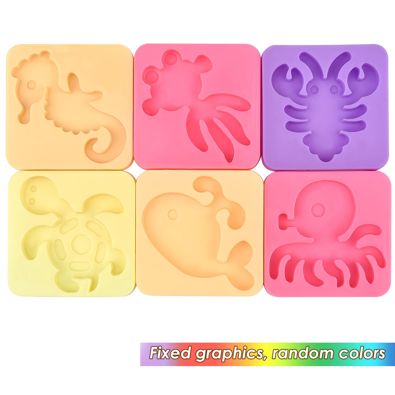 

DIY Fairy Magic Water Elf Ocean Mold Pearlescent Solution 3D Handmade Kits Aqua Fairy Gel Toy Set Handicrafts Kids Children Gift