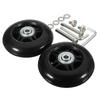 40-70mm Rubber Luggage Wheels Wear Resistant Wheel Replacement Set  Trolley