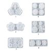 Crown Flowers Patch Mold Aromatherapy Plaster Mold Silicone Pendant Decor Mold