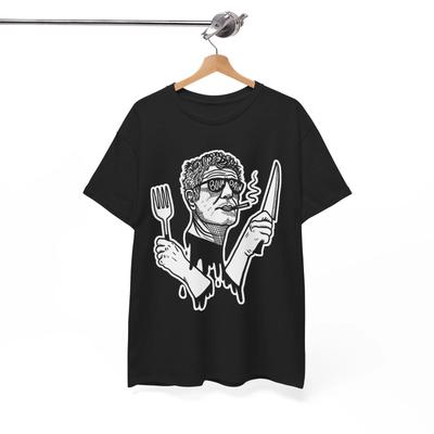 Anthony Bourdain (Coltello e forchetta) T-shirt Unisex Tee
