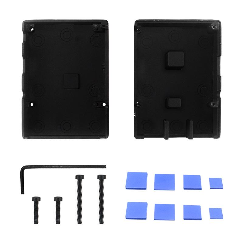 Raspberry Pi 3B+/3B Aluminum Alloy Case with Heatsink, Thermal Paste, and Installation Tools