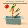 Chest Freezer Basket Deep Adjustable Storage Organizer Bin Divider Expandable With Handle For Kitchen Green