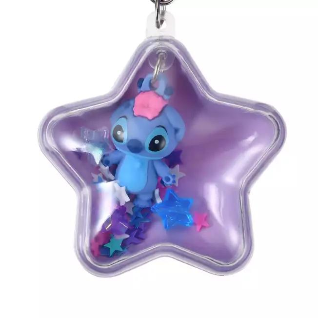 Disney Stitch Keychain Shape Capsule Key Chain Fes Japan NEW Disney Store
