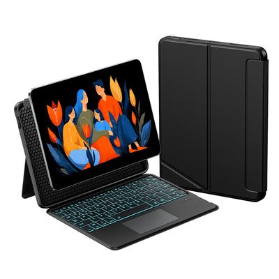 Für das Lenovo Idea Tab Plus 12,1" ist die ultraleichte magnetische abnehmbare Tastatur mit Ständer für Schreib- und Ansichtsmodus geeignet