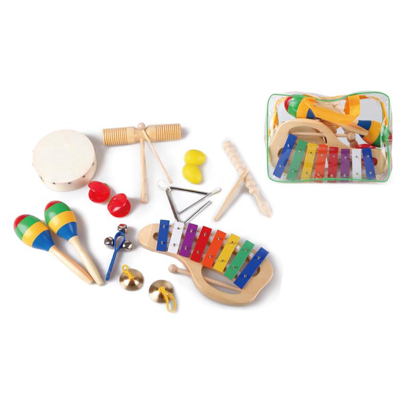 

Ten-Piece Music Toy Set for Early Education: Percussion Instruments for Toddlers and Kindergarten