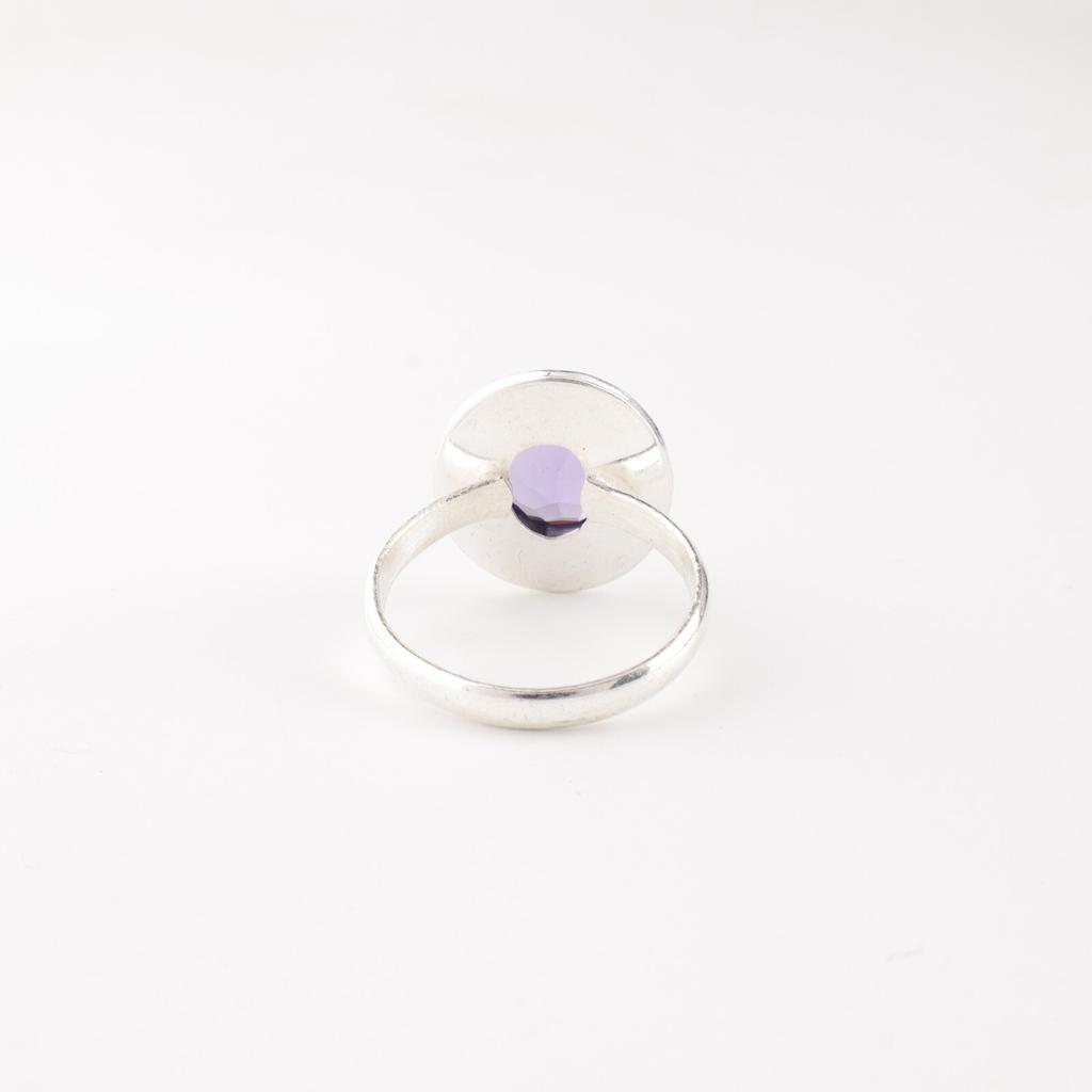 Iolite Gemstone 925 Stamped Silver Jewelry Handmade Daily wear Ring Gift For Her RR-62-2