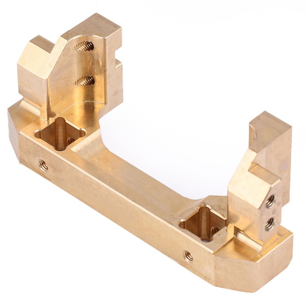 Model Vehicle Accessory Brass Front Bumper Mount for Traxxas RC Crawler Car