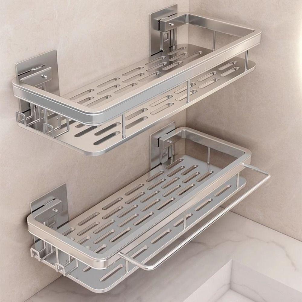 Waterproof Bathroom Storage Rack Rustproof Home Storage Organizer  Bathroom Accessories