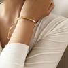 Simple Word Adjustable Niche Design Retro Bracelet Vintage Female Tide Cold Wind Bracelet