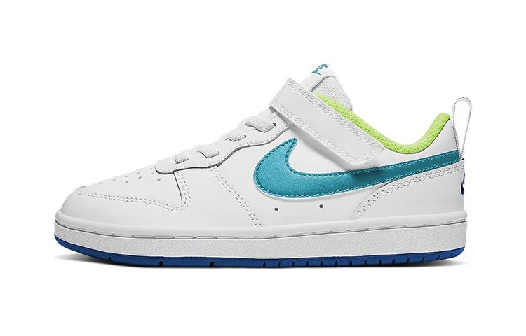 

Nike Low 2 Abrasion Resistant Balance Low top Kids Skateboarding Shoes Blue White Children Aged 3 7 Years Old BQ5451-105 35