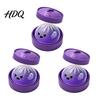 Anxiety Relief Sensory Toys 1/2/3Pcs Purple Ghost Dumpling Squeeze Toy, Halloween Steamed Bun Toy Stress Clear Ball Fidget Decompression