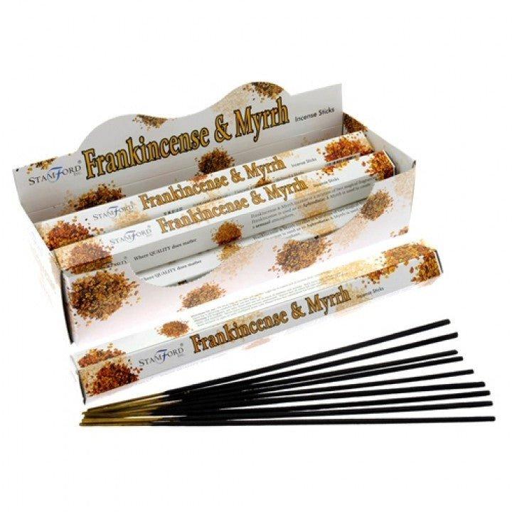Frankincense and Myrrh Incense Sticks 20 Pack Stamford