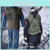 Premium Quality New Naruto Cosplay Costume Kakashi Hatake Full Suit For Halloween