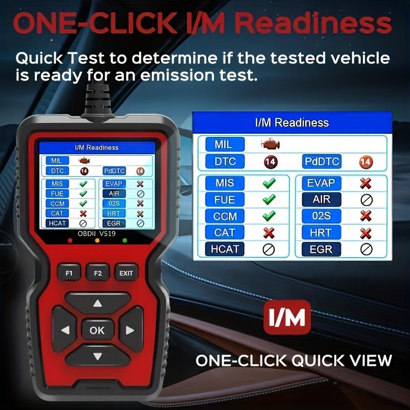 Scanner OBD2 Dati in Tempo Reale Professionale Meccanico Strumento Lettore Codici Diagnostici OBDII per Spia Motore