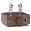 Nobsound P5 HIFI Amplificator pentru Căști cu Tuburi Vidate Dual Mono Tensiune Înaltă 200V Tuburi Vidate Înlocuibile Low pentru Audiophile Design, Ieșiri 4.4mm & 6.35mm,