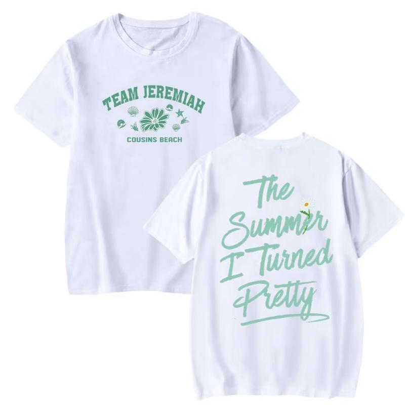 

2025 The Summer I Turned Pretty Cousins Beach T-shirt Team Jeremiah Conrad Merch Crewneck Short Sleeve Tee Women Men s Clothes 4XL