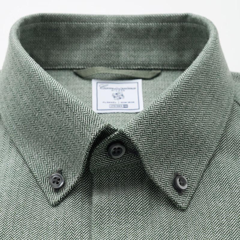 Мужская фланелевая рубашка CAMICISSIMA в стиле business casual 41