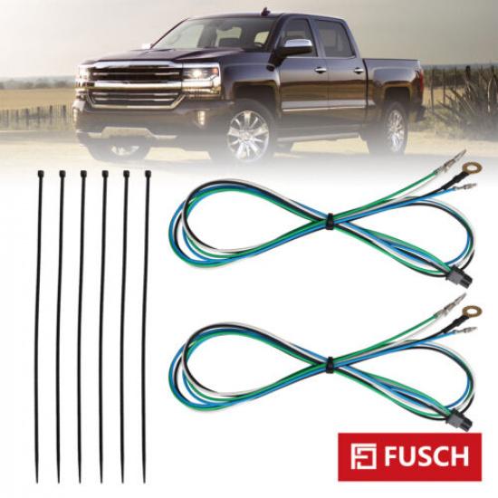 Tow Mirrors Wiring Harness Fits For 14-18 Silverado Sierra Cargo Running Signal