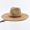 Summer Wide Brim Sun Hats for Women Men Girls Seaside Travel Foldable Straw Hat Panama Soft UV Protection Sun Shade Hat