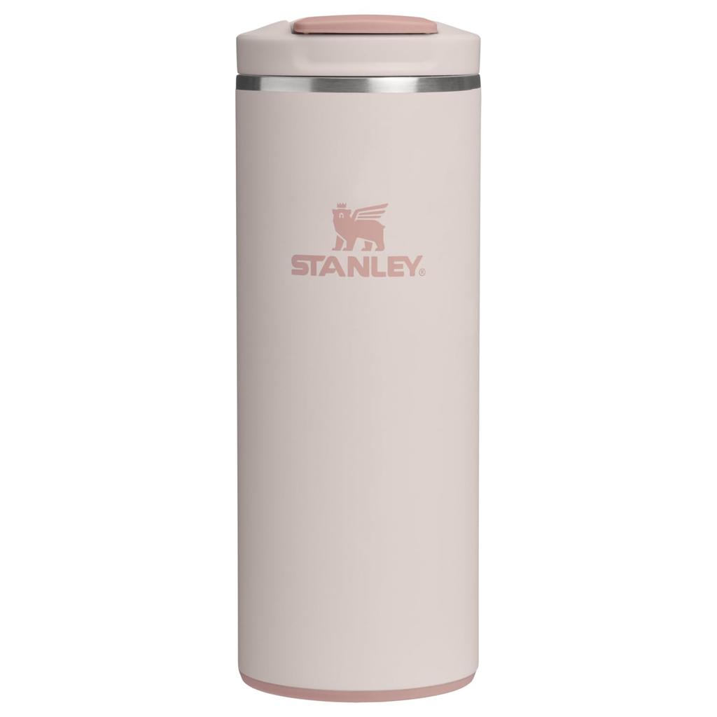 STANLEY 1913 Transit Rose L Flip-Top Mug, Quartz, 0.35