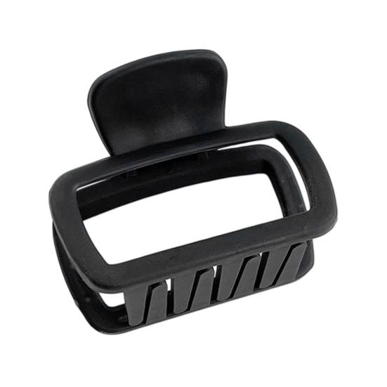 Hair Claw Matte Texture Mini Hair Clip Stable Grip No Flattening Non-Slip Tooth Small Semi-Tied Hair Clip Hair Accessory