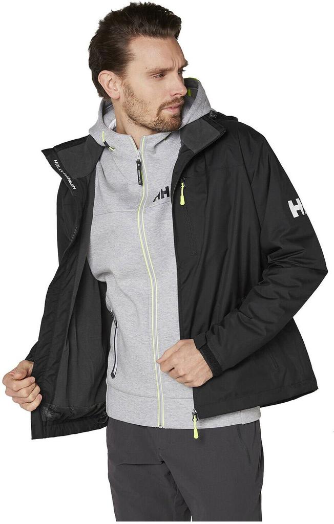 Куртка Helly Hansen Crew Hooded Midlayer Jacket (33874) черный