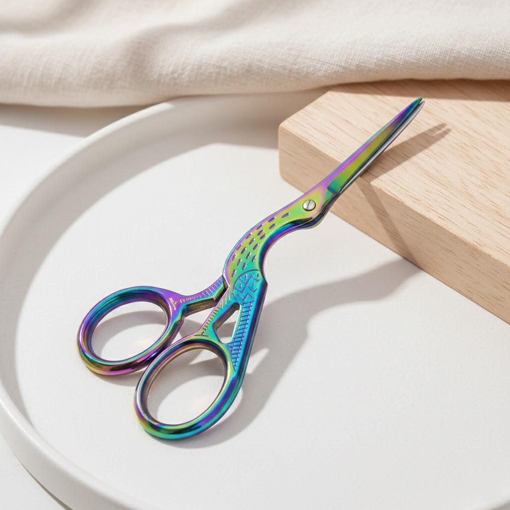

Antique Black Vintage Sewing Scissors Small Cute DIY Fabric Shears for Cross Stitch Craft Fishing Thread Cutting Tailor Scissors