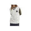 Skechers Casual Embroidered Letter Print Sleeveless Knit Top Unisex Tops Tofu-White L323U070-0211