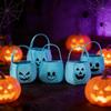 Halloween Pumpkin Bag for Collecting Candies, Ghost Party Costume for Enhancing Festive Atmosphere, Decoration with Candies, Ghost Festival