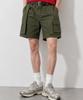 Nombeule Utility Cargo Banding Shorts [Khaki]