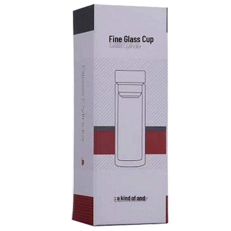 Insulated Double-Layer Glass Tea Cup