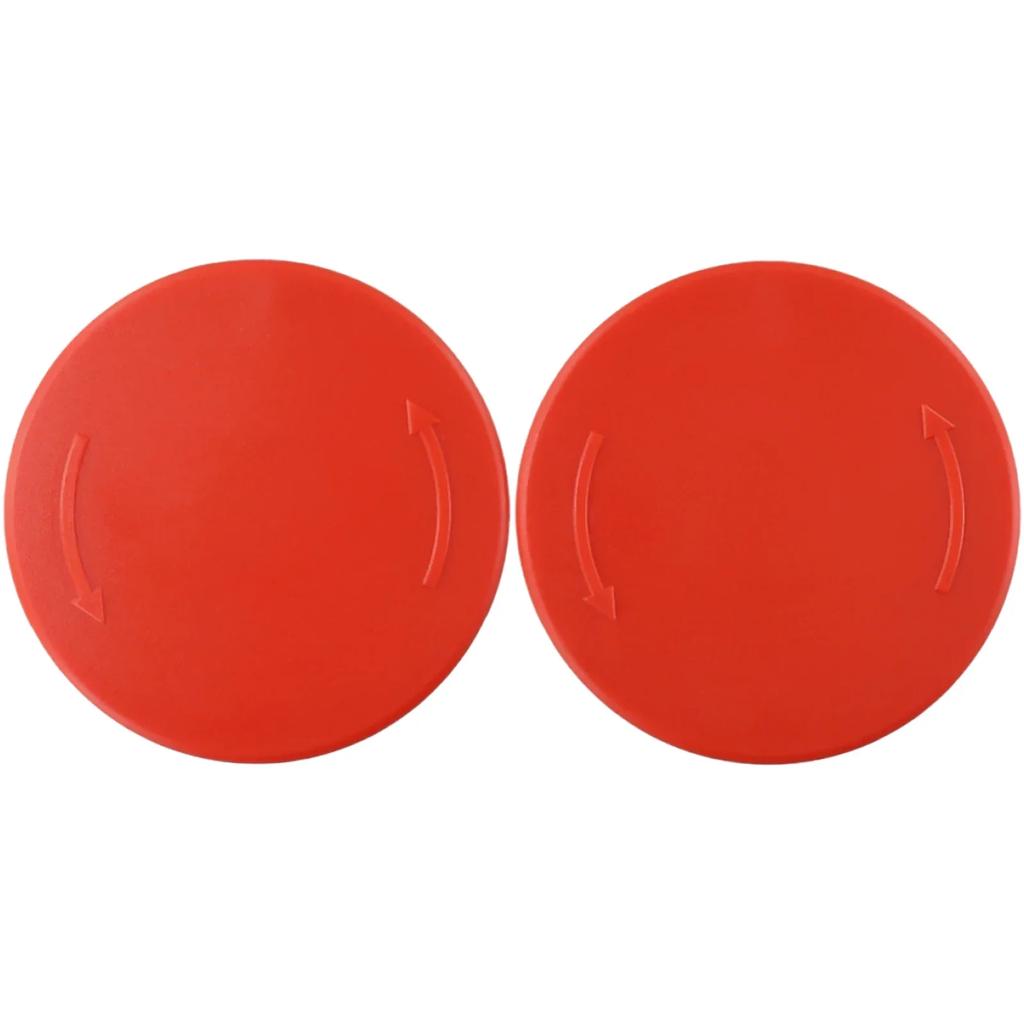 2 Pack Spool Cap Fits Line Protection For BOSCH AFS 23 37 Strimmer Grass Cutter Lawn Mover Replacement Number F016F04841 ABS