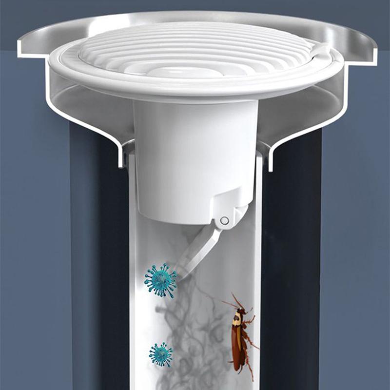 Bathroom Shower Drain Stopper Anti-Odor Strainer Floor Drain Hair Catcher Water Filter Insect-Proof Deodorant Plug