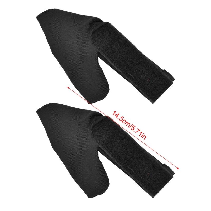 2Pcs Adjustable Bowling Thumb Sleeves Antislip Durability Enhances Control For Sports Practice